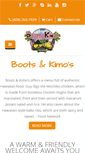 Mobile Screenshot of bootsnkimos.com
